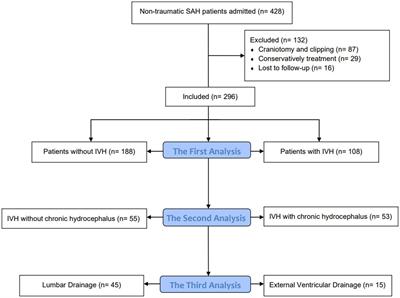 Cerebrospinal fluid drainage and chronic hydrocephalus in aneurysmal subarachnoid hemorrhage patients with intraventricular hemorrhage